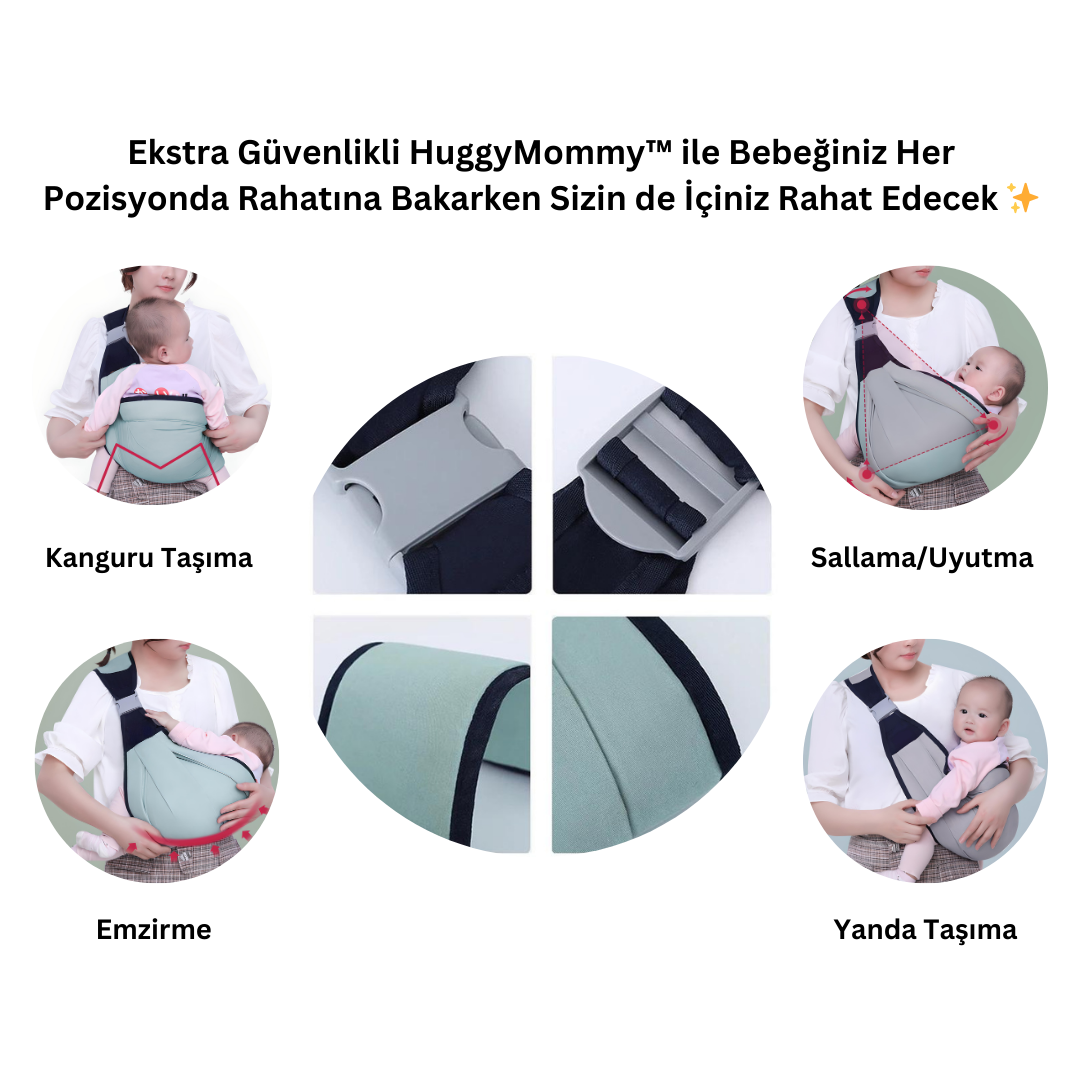 Ergonomik Bebek Taşıma Askısı Modelleri