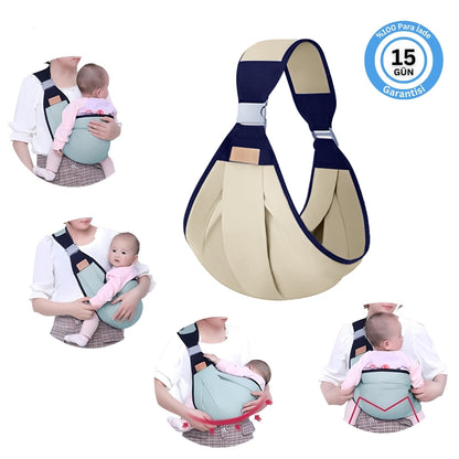 Ergonomik Bebek Taşıma Askısı | HuggyMommy™