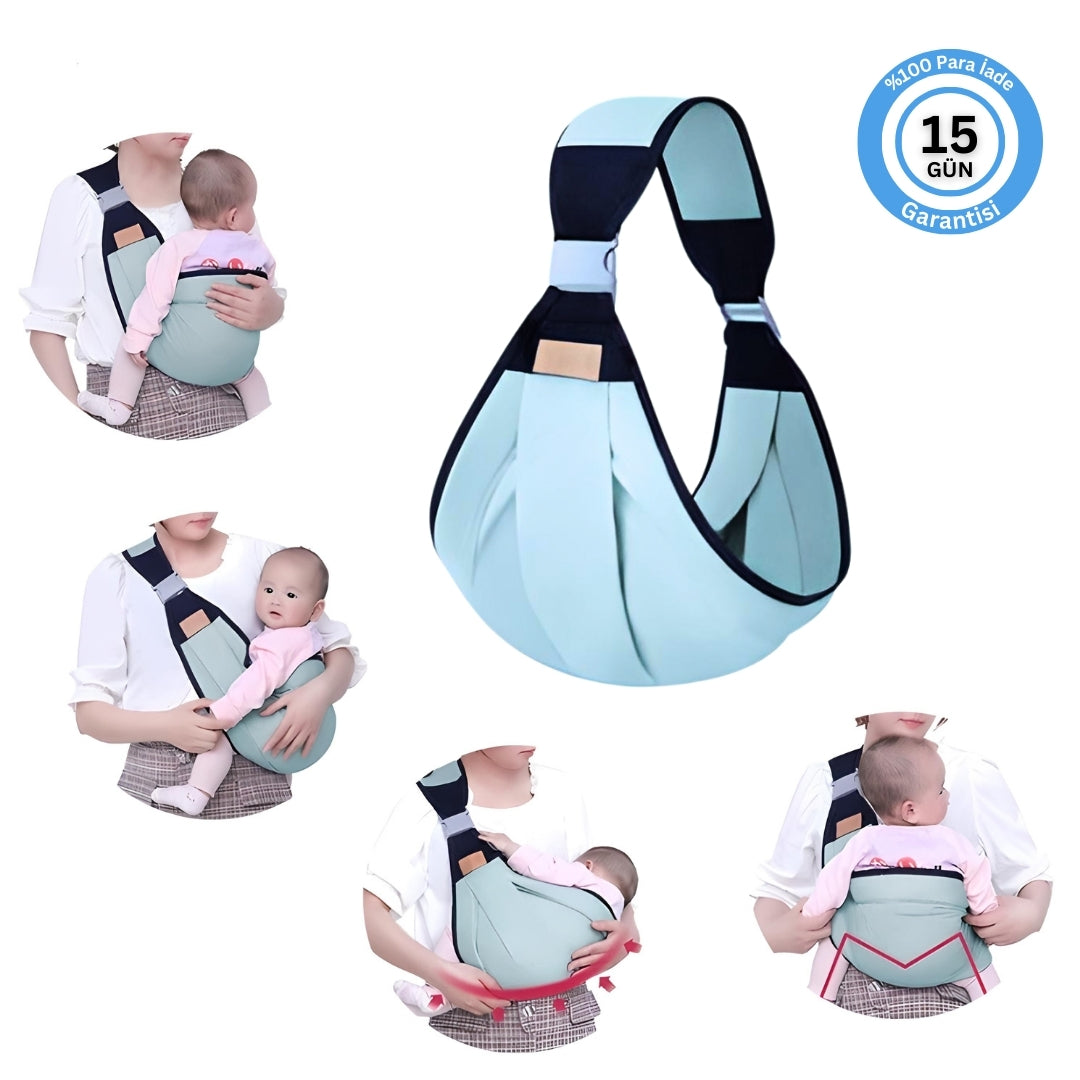 Ergonomik Bebek Taşıma Askısı | HuggyMommy™